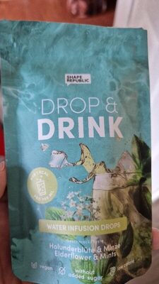 Drop&Drink Holunderblüte und Minze