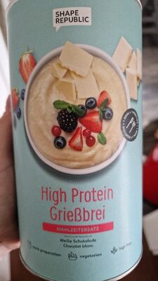 High Protein Grießbrei White Chocolate