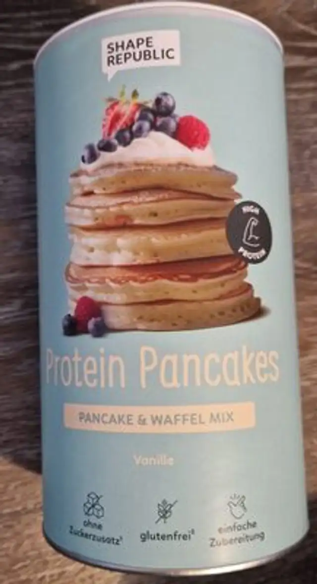 Protein Pancake & Waffel Mix front packaging