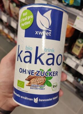 Trink Kakao ohne Zucker