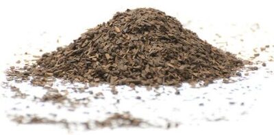 Matetee, geröstet, geschnitten