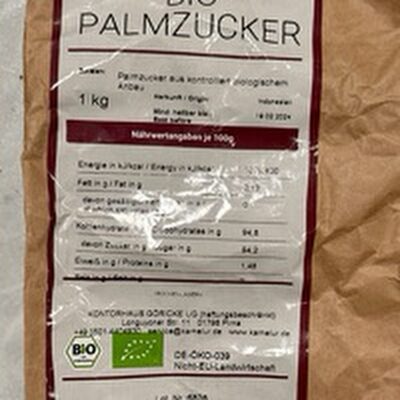 Palmzucker