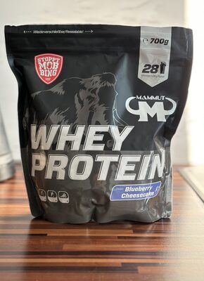 Whey Protein Blueberry Cheesecake