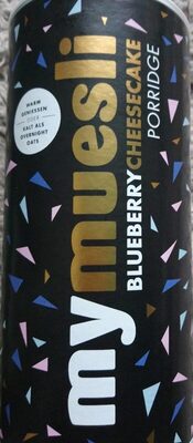 Porridge Blueberry Cheesecake