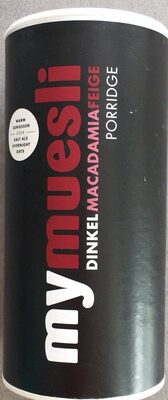 Porridge Epautre Macadamia figue