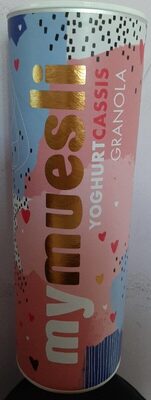 Granola yoghourt cassis front packaging