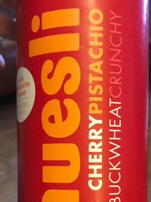 My muesli cherey pistachio