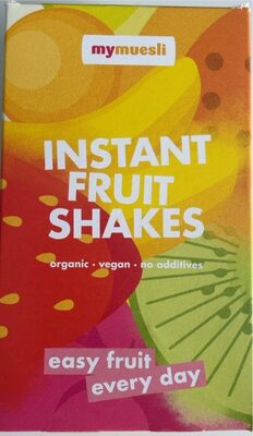 Instant fruit shakes