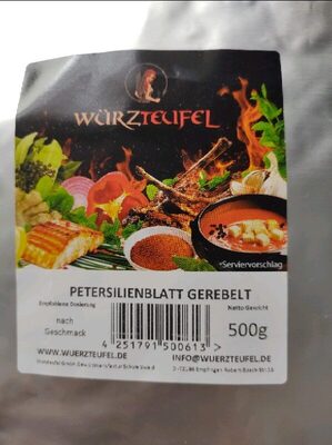 Petersilienblatt gerebelt