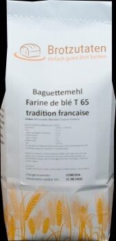 Mehl - Baquettemehl T65 (franz. Spezial Mehl)