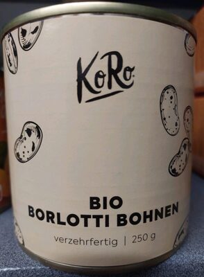 Bio Borlotti Bohnen