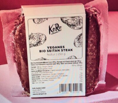 Bistecca di seitan vegan