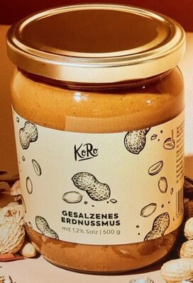 Purée de cacahuètes salée