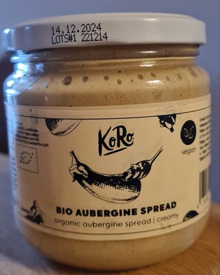 Bio aubergine spread
