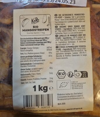 Bio Mangostreifen (Kent)