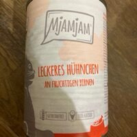 leckeres Hühnchen an fruchtigen Birnen