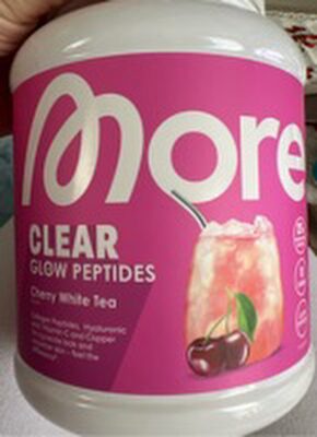 More Clear Glow Peptides Cherry White Tea