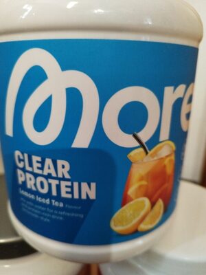 More Clear protein Lemon Iced Tea
