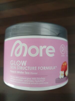 glow skin structure, formula peach white tea