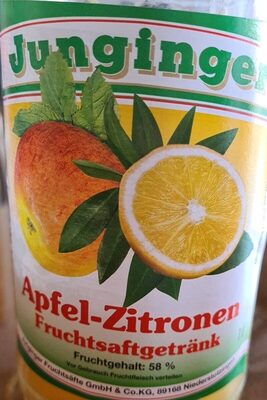 Apfel-Zitronen Fruchtsaftgetränk front packaging