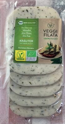 Tranches aux herbes gouda bio végétalien