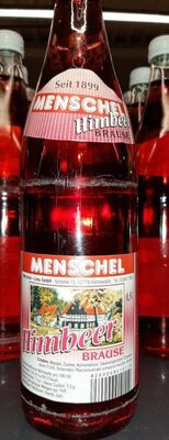 Menschel Himbeer Brause front packaging