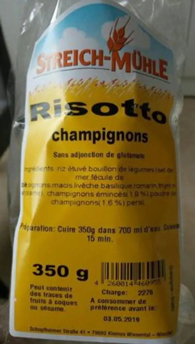 Risotto champignons