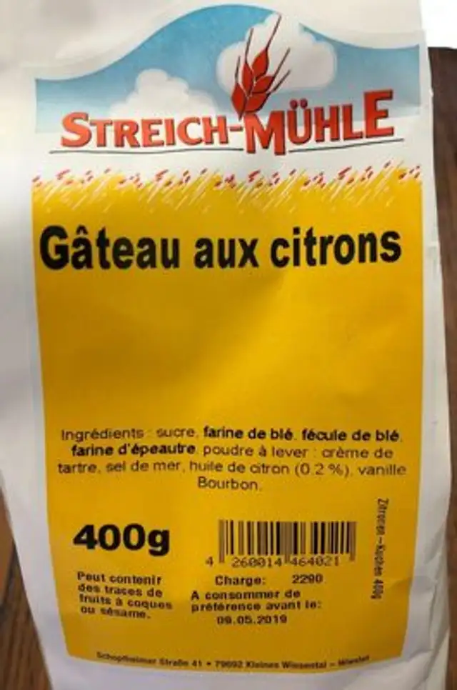 Gateaux aux citron
