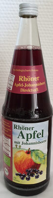 Rhöner Apfel mit Joannisbeersaft front packaging