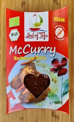 McCurry Barbecue Tofu front packaging