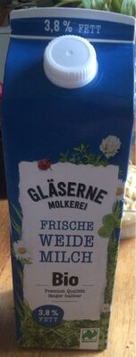 Frische Weidemilch front packaging