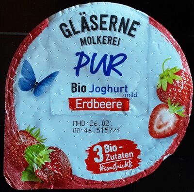 PUR Bio Joghurt mild Erdbeere