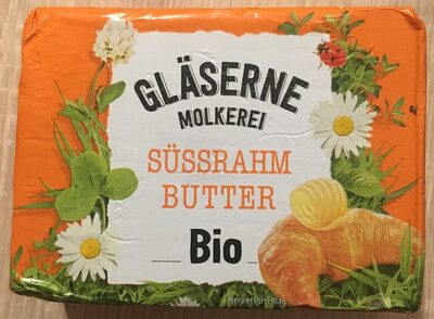 Gläserne Molkerei Bio süßrahmbutter
