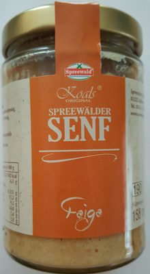 Spreewälder Senf Feige front packaging