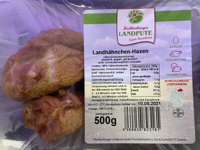 Landhähnchen-Haxen