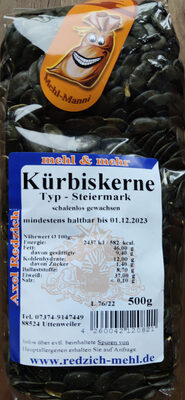 Kürbiskerne Typ Steiermark