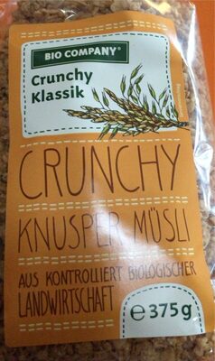 Crunchy Klassik front packaging