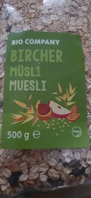 Bircher Müsli front packaging