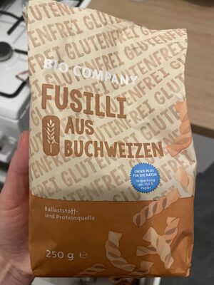 Buchweizen Fusilli front packaging