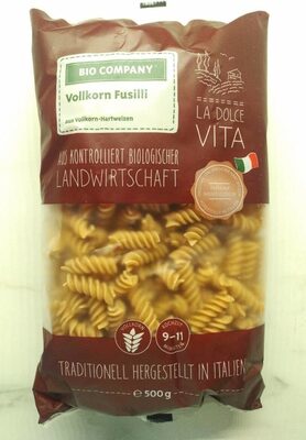 Vollkorn fusilli