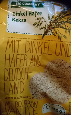 Bio-DinkelMürbegebäck mit Hafer