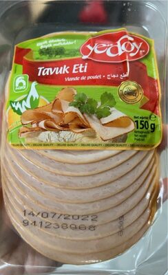 Viande de poulet front packaging