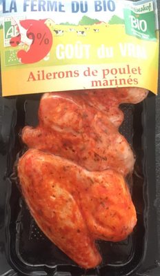 Ailerons de poulet marinés