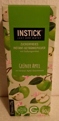 Instick Zuckerfreies Instant-Getränkepulver Grüner Apfel