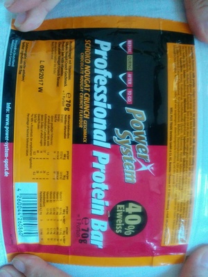 Professional Protein Bar Schoko-Nougat front packaging