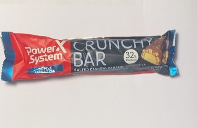 Crunchy Bar Salted Cashew-Karamell Geschmack