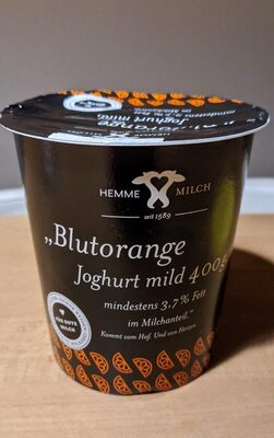 Joghurt Mild, Blutorange