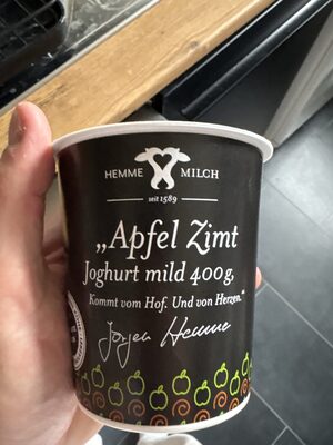 Apfel Zimt Joghurt mild