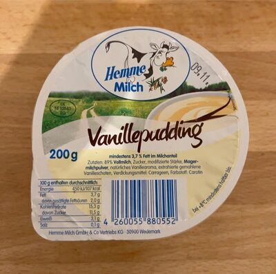 Vanillepudding