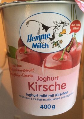 Joghurt Kirsche front packaging